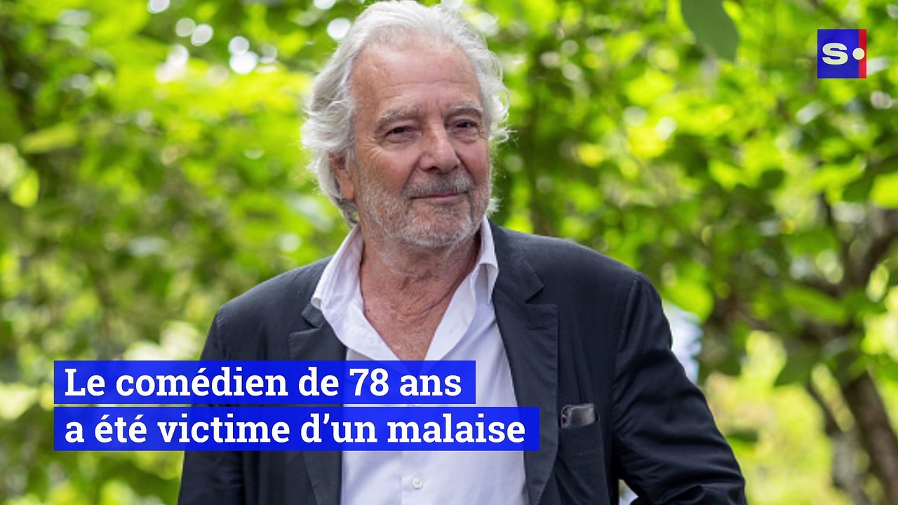 Pierre Arditi s’écroule en pleine représentation : le comédien de 78 ans a été victime d’un malaise