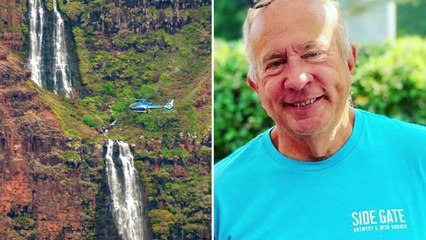 Dad dies in plunge from Hawaii waterfall just days after wedding anniversary