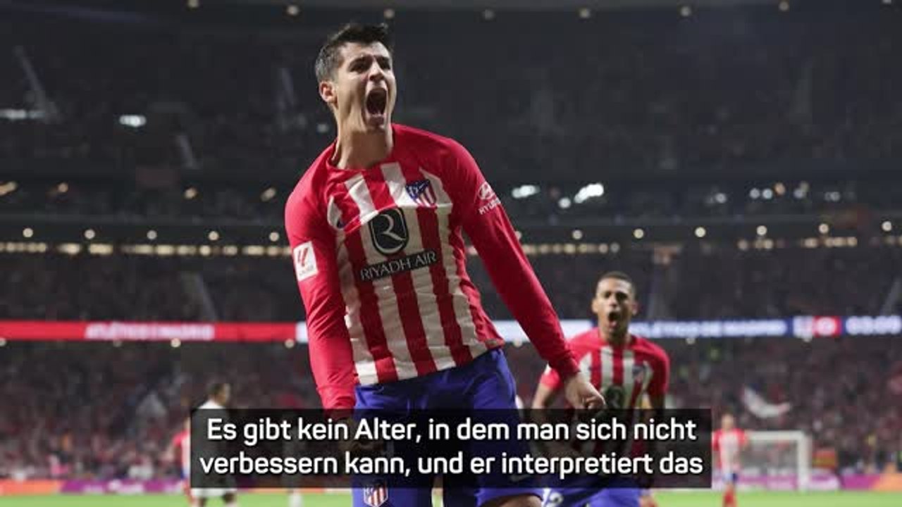 Simeone: morata verdient "platz in hierarchie"