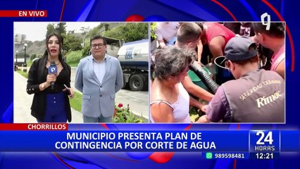 Chorrillos: Municipio anuncia plan de contingencia ante corte de agua