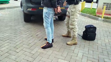 Com 8 quilos de maconha, homem é preso pela PRF na BR-163 em Lindoeste