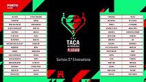 Taça de Portugal. Confira o quadro completo de jogos da terceira eliminatória