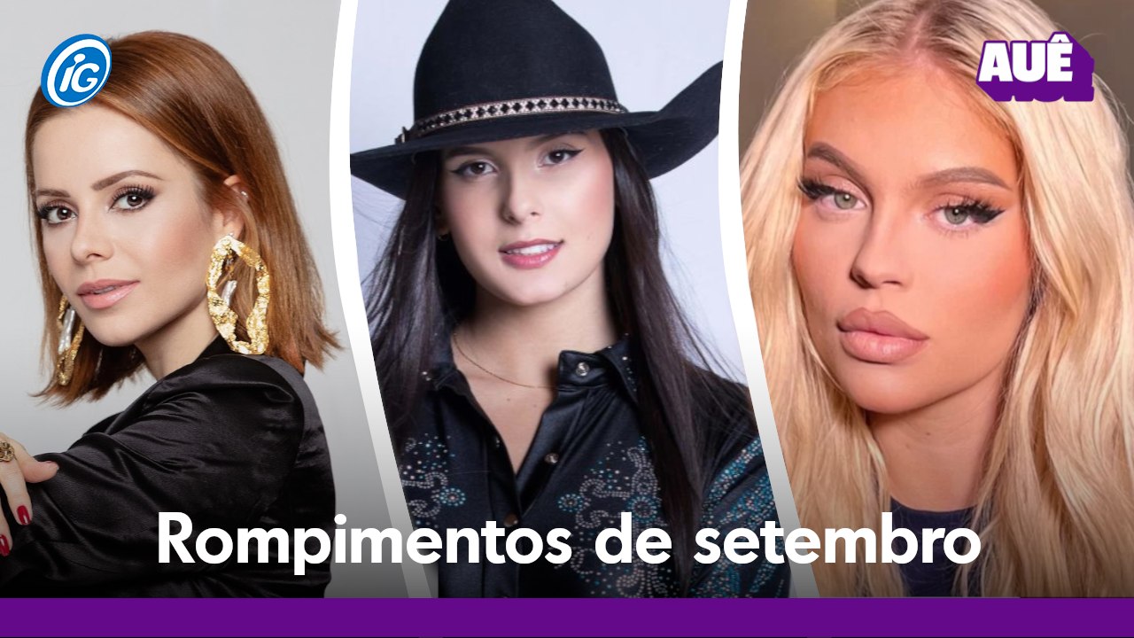 Sandy, Ana Castela, Sonza: os famosos que se separaram em setembro
