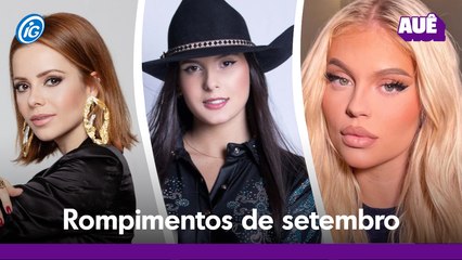Sandy, Ana Castela, Sonza: os famosos que se separaram em setembro
