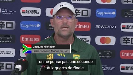 Bleus - Nienaber s'exprime sur un retour de Dupont en quarts de finale