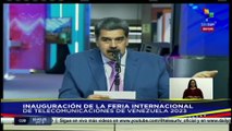 Pdte. Nicolás Maduro encabeza inauguración de la I Feria Internacional de Telecomunicaciones