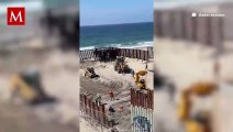 Perrito cruzó la frontera con EU mientras seguía a un grupo de migrantes en Tijuana