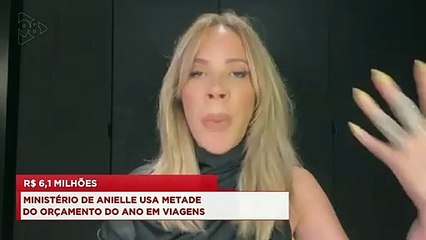98Talks | Ministério de Anielle usa metade do orçamento do ano em viagens