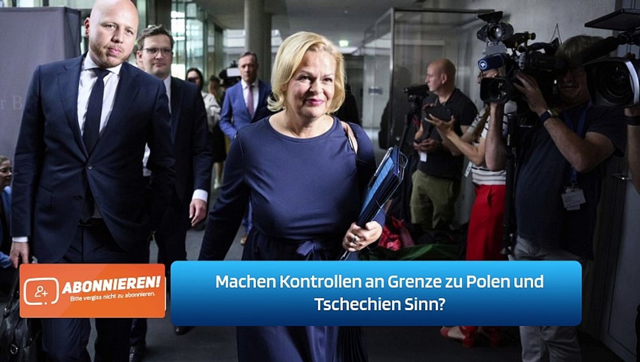 Machen Kontrollen an Grenze zu Polen und Tschechien Sinn?