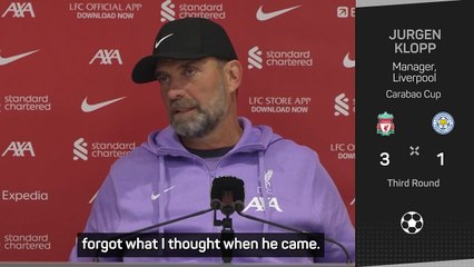 Klopp lauds Szoboszlai's Liverpool impact
