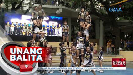 San Beda Red Lions at JRU Heavy Bombers, all-out energy para sa kanilang pep rally | UB