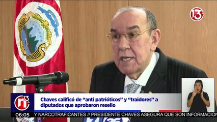 Presidente de la Asamblea Legislativa pidió al presidente de la República respeto para diputados y diputadas del Congreso.