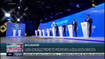 Ecuador: Candidatos presidenciales presentaron sus propuestas de gobierno en Quito