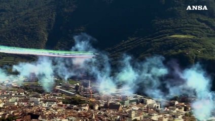 Le Frecce Tricolori tornano ad esibirsi