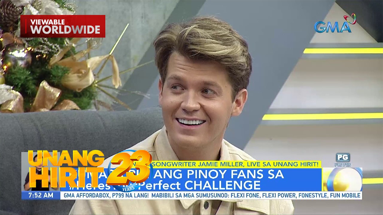 Jamie Miller, LIVE sa Unang Hirit! | Unang Hirit
