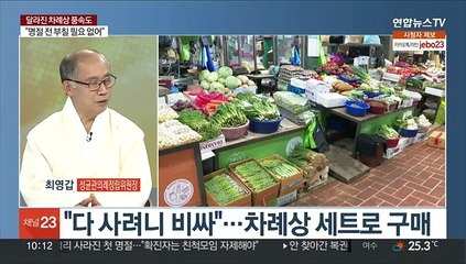 [뉴스초점] 달라진 차례상 풍속도…"전 부칠 필요 없다"