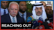 Saudi delegation visits Palestinian territories