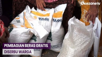 Harga Kian Melambung, Ratusan Warga Madina Antre Berjam-jam demi Beras Gratis