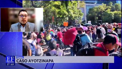La administración de AMLO quiere cerrar ya el caso Ayotzinapa: Jonathan Maza