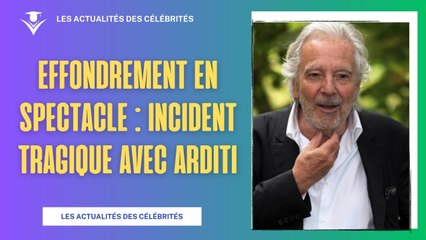 Drame au théâtre : Pierre Arditi s'effondre en plein spectacle