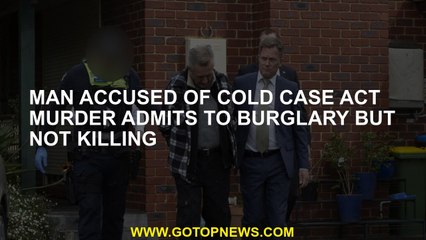 The man accused of the cold case action confesses  theft but does not kill
