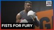 Mike Tyson trains MMA star Ngannou ahead of fight with Fury
