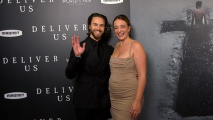 Lee Roy Kunz and Ash Jeeves "Deliver Us" Los Angeles Premiere Red Carpet Arrivals