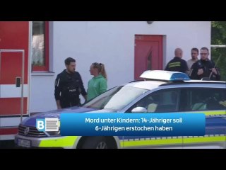 Mord unter Kindern: 14-Jähriger soll 6-Jährigen erstochen haben