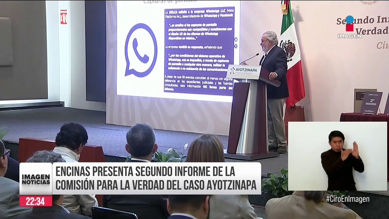 Alejandro Encinas reiteró que Harfuch sí está ligado al Caso Ayotzinapa