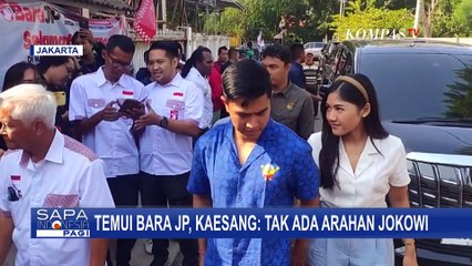 Pilih Kantor Bara JP Jadi Kunjungan Politik Perdananya, Kaesang: Minta Dukungan