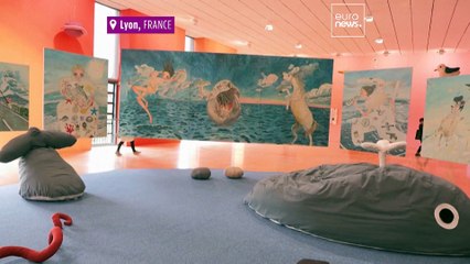 Aya Takano's Fukushima-inspired art sends message of healing and hope in Lyon exhibition