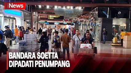 Bandara Soetta Dipadati Penumpang, Libur Maulid