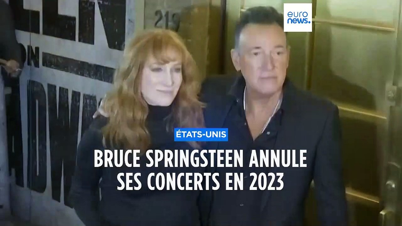 Bruce Springsteen annule ses concerts en 2023 à cause d'un ulcère à l'estomac
