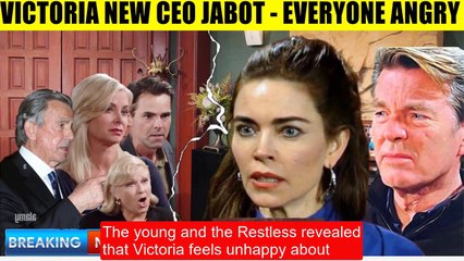 Young And The Restless Spoilers Victoria becomes CEO of Jabot - Victor, Ashley a