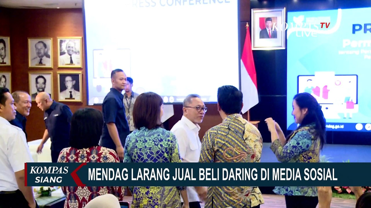 Jual Beli Daring di Media Sosial Dilarang Pemerintah, Mendag: Medsos Hanya Untuk Promosi!