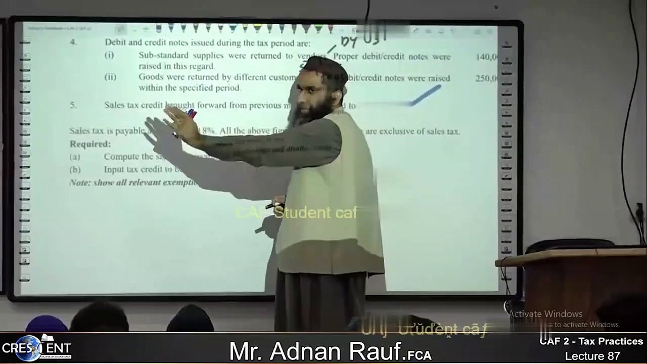 Tax Lecture 87a