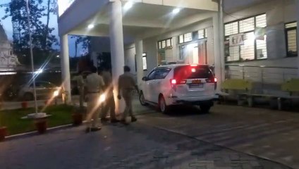 पुलिस अधीक्षक गुरकरण सिंह के नेतृत्व मे शहर मे निकला फ्लैग मार्च,अगामी त्योहारों को लेकर पुलिस सुरक्षा की तैयारियां