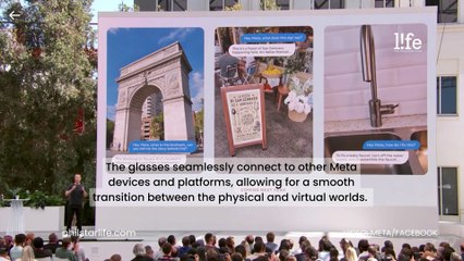 Mark Zuckerberg Unveils AI Smart Glasses!