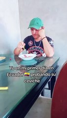 Peruano decepcionado al pedir ceviche en Ecuador: "¿Por qué tomate?"