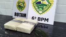 Rotam apreende cocaína em ônibus interestadual na rodovia BR-163 em Capitão