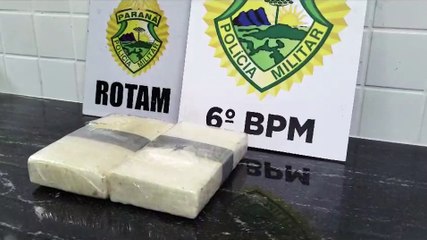 Rotam apreende cocaína em ônibus interestadual na rodovia BR-163 em Capitão