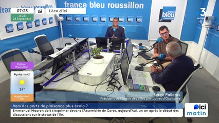 28/09/2023 - La matinale de France Bleu Roussillon