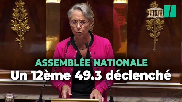 Borne déclenche un 49.3 sur la programmation des finances publiques, la gauche annonce une motion de censure