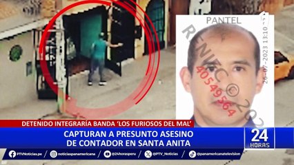 Santa Anita: capturan a presunto asesino de contador