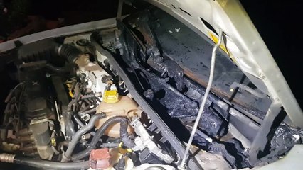 Classic pega fogo e proprietário suspeita de incêndio criminoso em Sede Alvorada