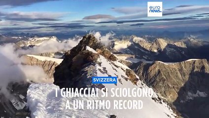Svizzera, scioglimento da record dei ghiacciai: in soli due anni perso il 10% del volume
