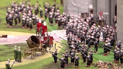 İstanbul Tarihi Yarımada Model Sergisi 10 bin hareketli figürüyle dikkat çekiyor