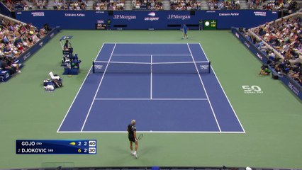 Canonnier du fond de court : comment Djokovic a étrillé Gojo