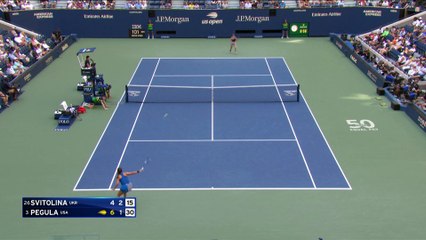 Pegula a dû s'employer face à Svitolina : revivez les temps forts du match