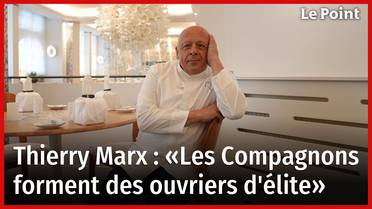 Thierry Marx : «Les Compagnons forment des ouvriers d'élite»